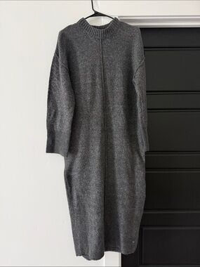 ASOS Charcoal Sweater Dress